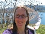Caroline Williams on the Tzouhalem Reserve (Photo by C Williams)